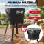 Couvercle extérieur de 28 pouces Feasto, couverture imperméable 600D pour barbecue robuste
