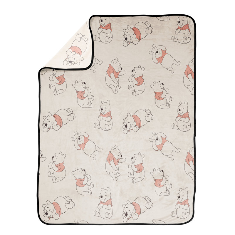 Bark and Blanket Winnie The Pooh Throw