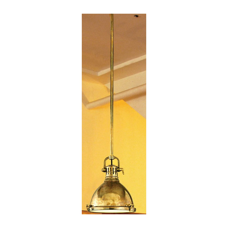 Pelham 1 - Light Pendant, Aged Brass