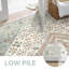 Oriental Machine Printed Indoor / Outdoor Area Rug-710188332