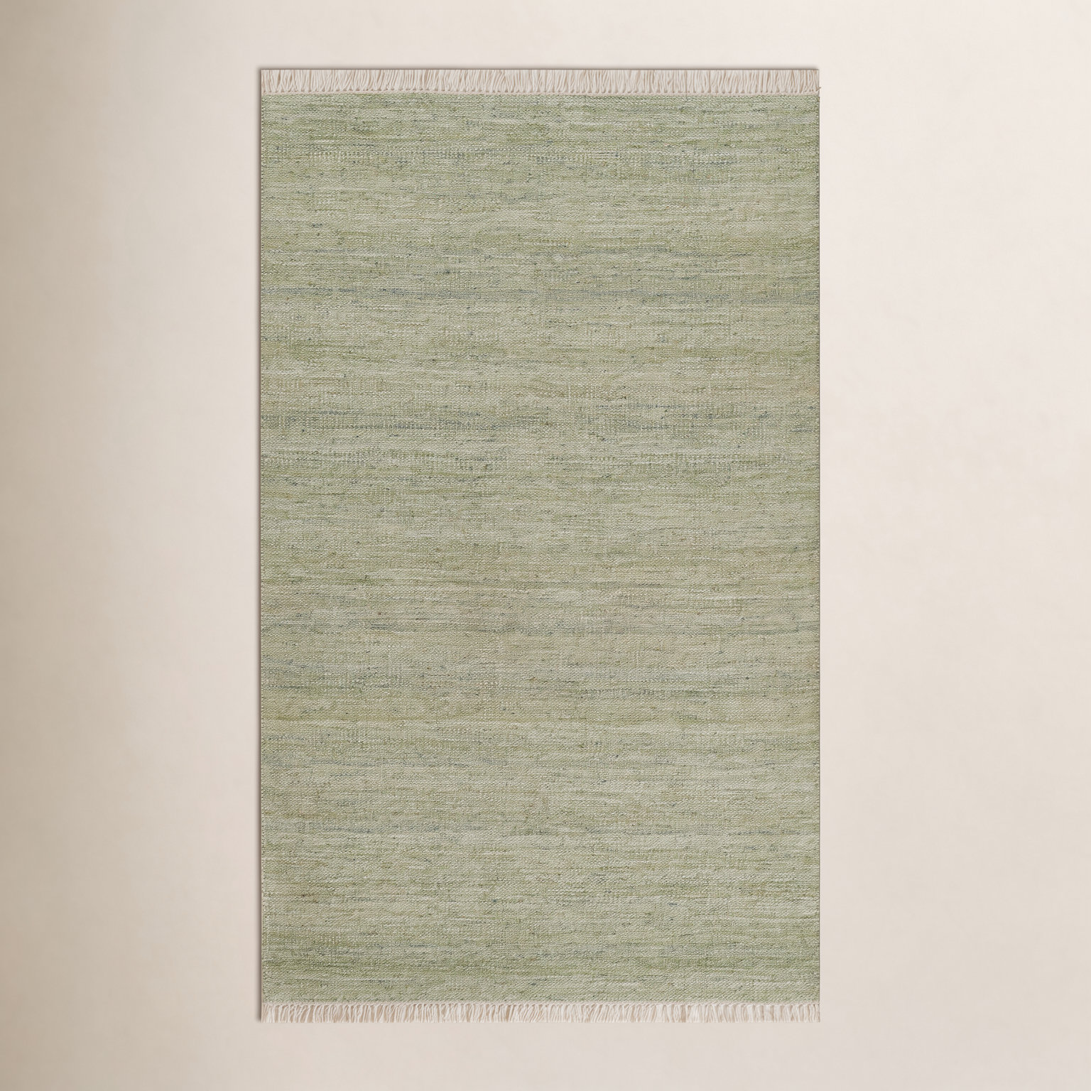 Cassandra Green Hand-Woven Outdoor Rug, Rectangle 9' x 12'