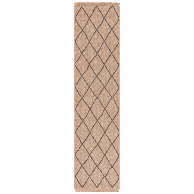 Leianna Retreat Performance Geometric Rug, Runner 2'2" x 8'