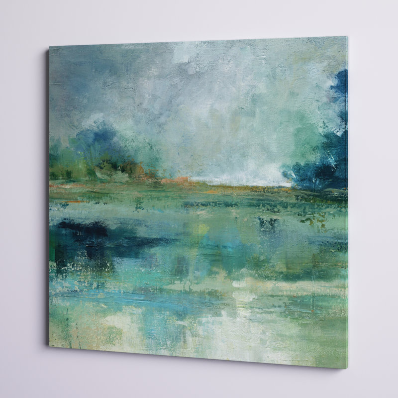 " Emerald Isle ", 40" H x 40" W x 1.5" D