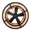Ventilateur de plafond 30 po avec ensemble d'éclairage Cipio