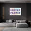 «Coffee Veuillez» par Dean Russo, art mural en verre acrylique-1637703894