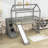 Kaing Twin Size Loft Bed with Slide and Storage-829813893