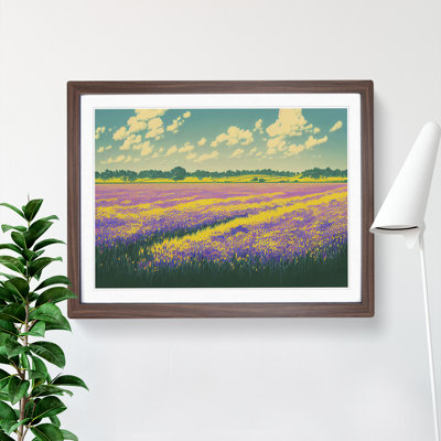 Intoxicating Bluebell Field - Framed Print