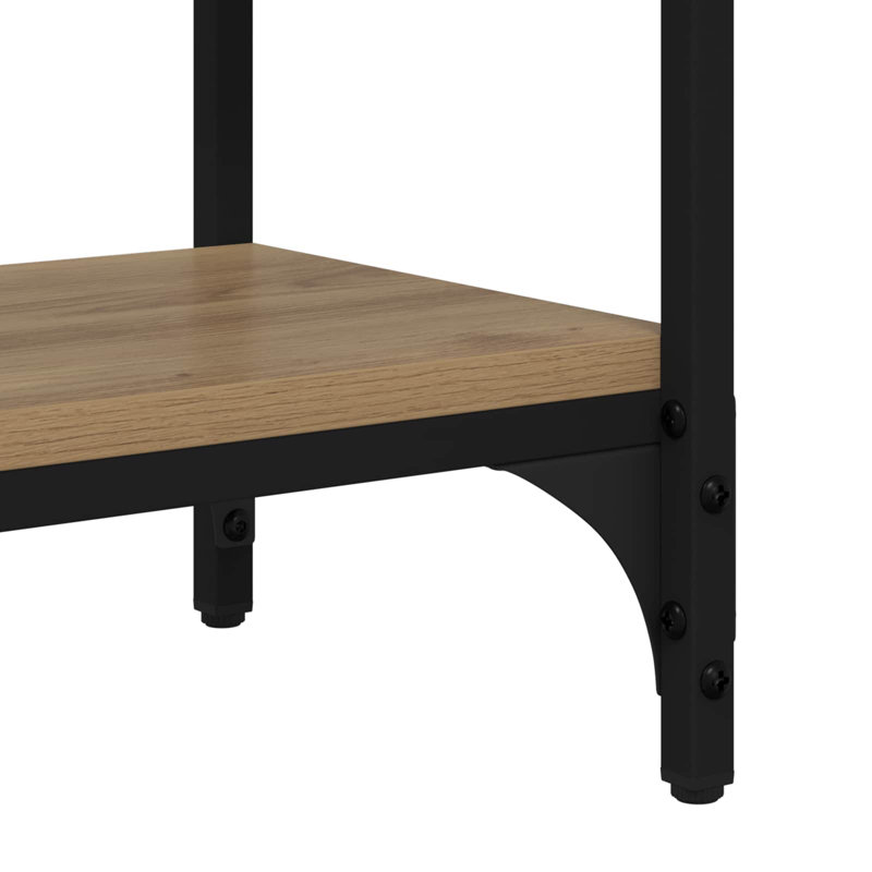 80cm Console Table, Artisan Oak