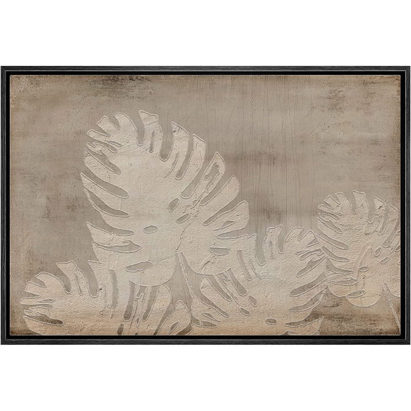 «Signleader - Floater Frame», impression sur toile, H 16 po x l 24 po x P 1,5 po, Noir
