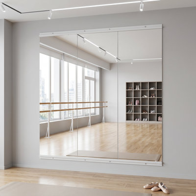 Lunara Aluminium Frame Rectangle Wall Mirror