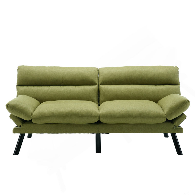 Furniture,Bedroom Furniture,Living Room Furniture,Sofa With Thick Cushion,Sofa Bed,Sleeper Sofa With Metal Feet., Green