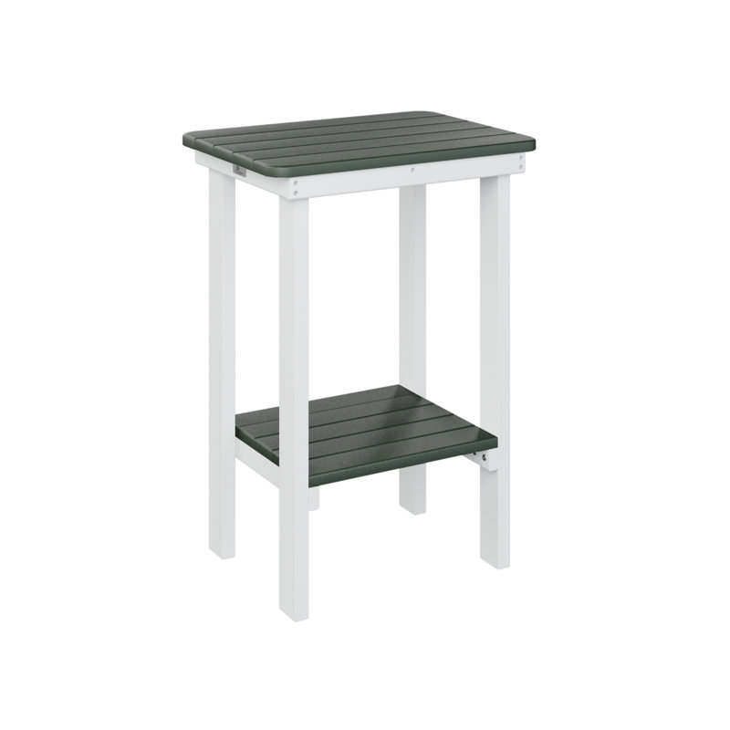 Berlin Gardens Rectangle Coffee Table, 29" H x 20.5" W x 15" D, Aruba Blue
