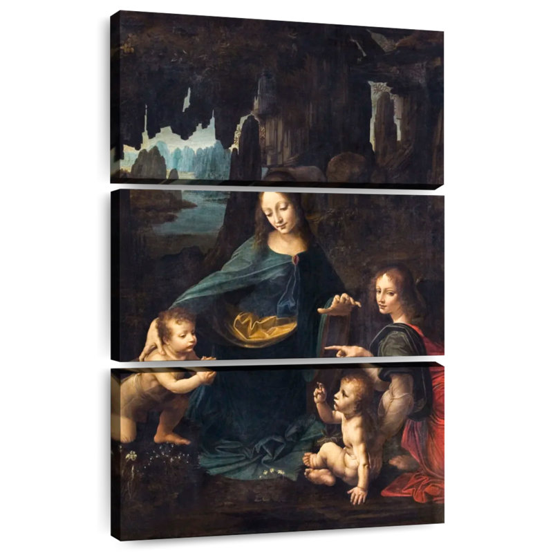 Adella, vierge des roches II, H 57 po x l 36 po