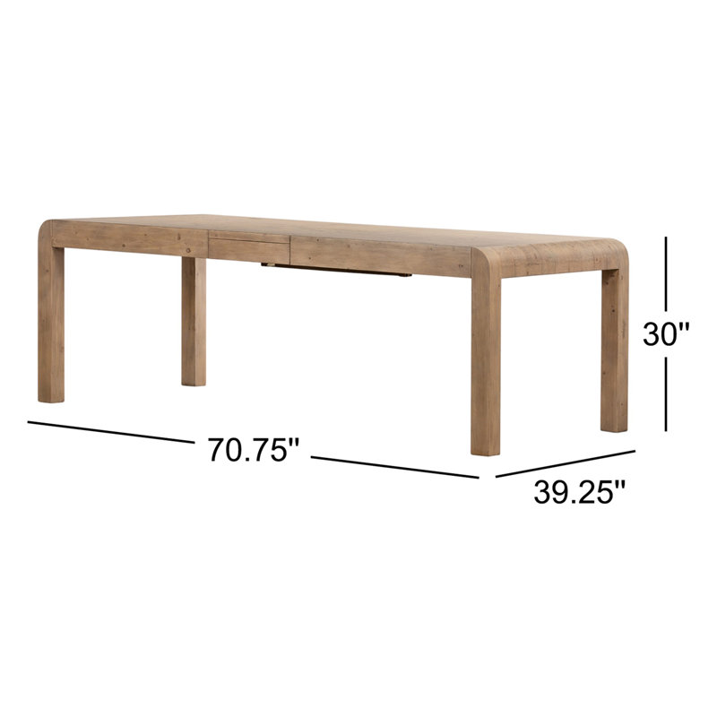 Everson Solid Wood Dining Table