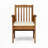 Outdoor Acacia Wood Armchair-639524917-639524916