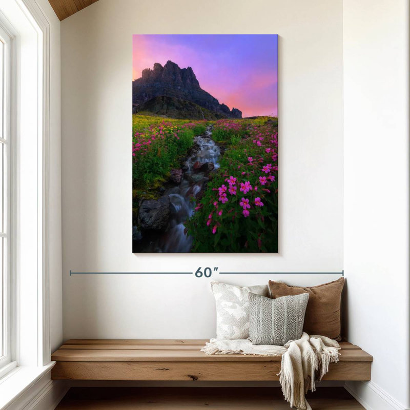 Alvord Scenic Flower Field, H 48 po x l 32 po