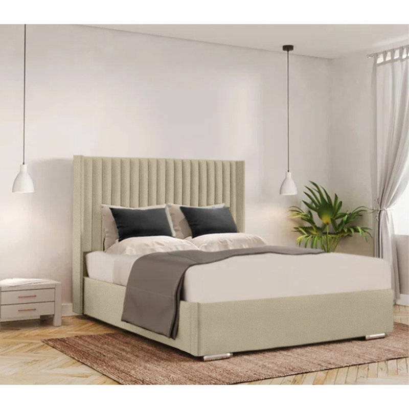 Chanteria Upholstered Bed, Coffee, Kingsize (5')