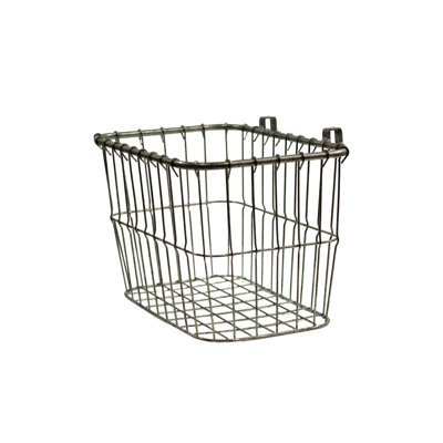 Panier en métal pour échelle à volets