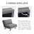 Janyce Upholstered 37.5'' Sofa & Chaise