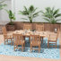 Laguna 6 - Person Patio Dining Set with Rectangular Table