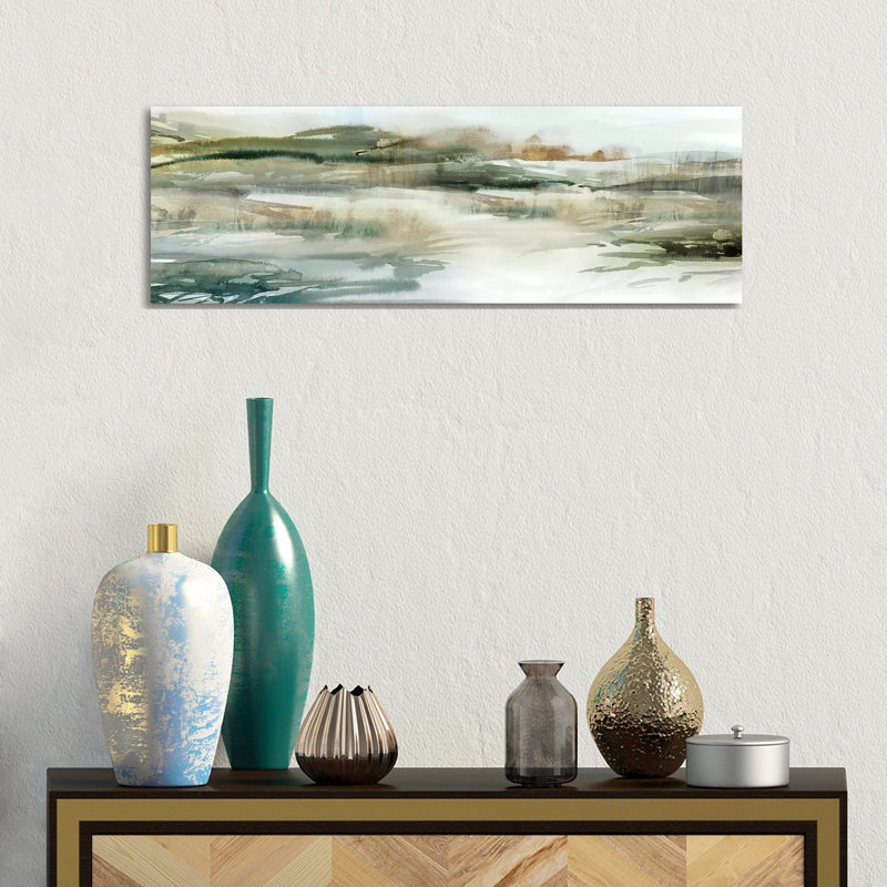 Only For A Moment by Isabelle Z - Panoramic Print on Canvas, 30.48 cm H x 91.44 cm W x 1.91 cm D, Wrapped Canvas
