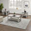Isidora 3 Piece Transitional Table Set in Grey Laminate, 19.57'' H X 19.84'' W X 19.86'' D