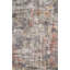 Tapis graphite et coucher de soleil à motif abstrait Hanfried-2080920988