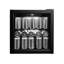 Frigidaire 1.3 cu. ft. 36L Glass Door Beverage Refrigerator, Mini Fridge with 47 Can Capacity, Touch Controls, Adjustable Shelves, LED Lighting & Quiet Compressor Cooling