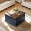 Fellsburg 31.1" W Square Lift Top Storage Coffee Table-2114805019