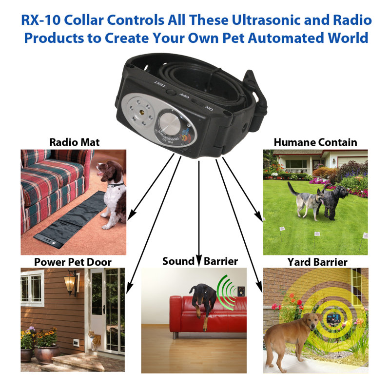 Portable Ultrasonic Electric Fence Collar