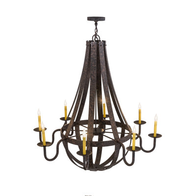 8 - Light Dimmable Empire Chandelier