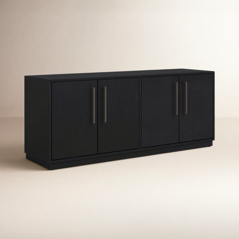 Jayden TV Stand for TVs up to 58", Black