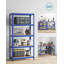 Kris Metal Height -Adjustable Shelving Unit-1110070656-1154755145
