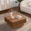 Table basse avec fonction de rangement réglable