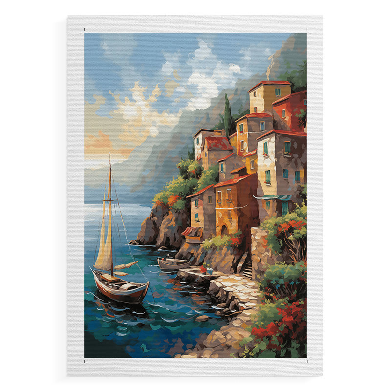 Paysages série CCLXV III - Impression sur toile seulement - NON-CADRE, H 60 po x l 40 po
