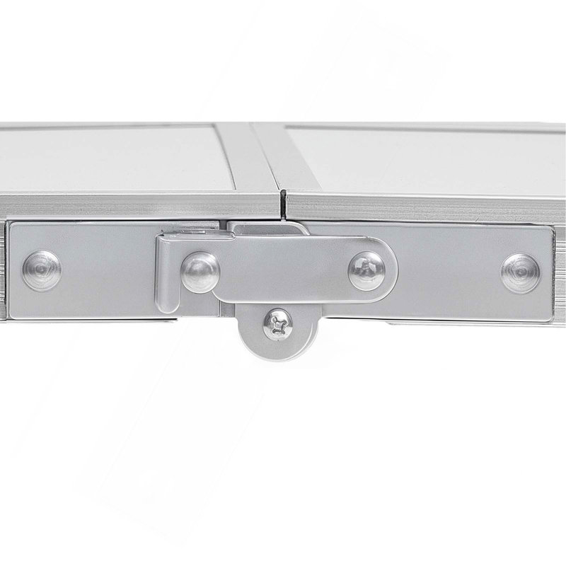 Table de camping pliante portative en aluminium 2 pi
