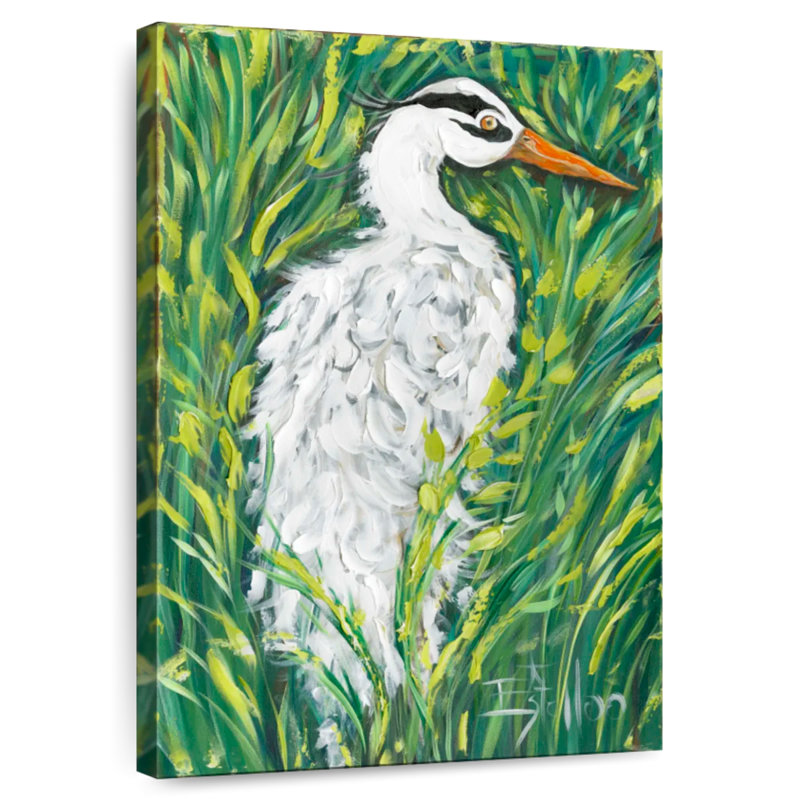 Aigrette blanche moelleuse Brampt, H 30 po x l 20 po