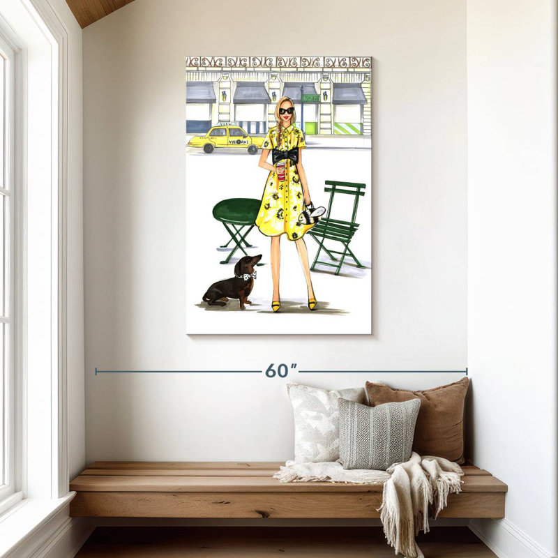 Shuttleworth Kate Spade Kinda Day, 45" H x 30" W