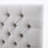 Elegant Headboard For Queen Bed, Grey Upholstered, Modern Bedroom Design, Assembly Required Contemporary Style Headboard, Bedroom, Included-474025325