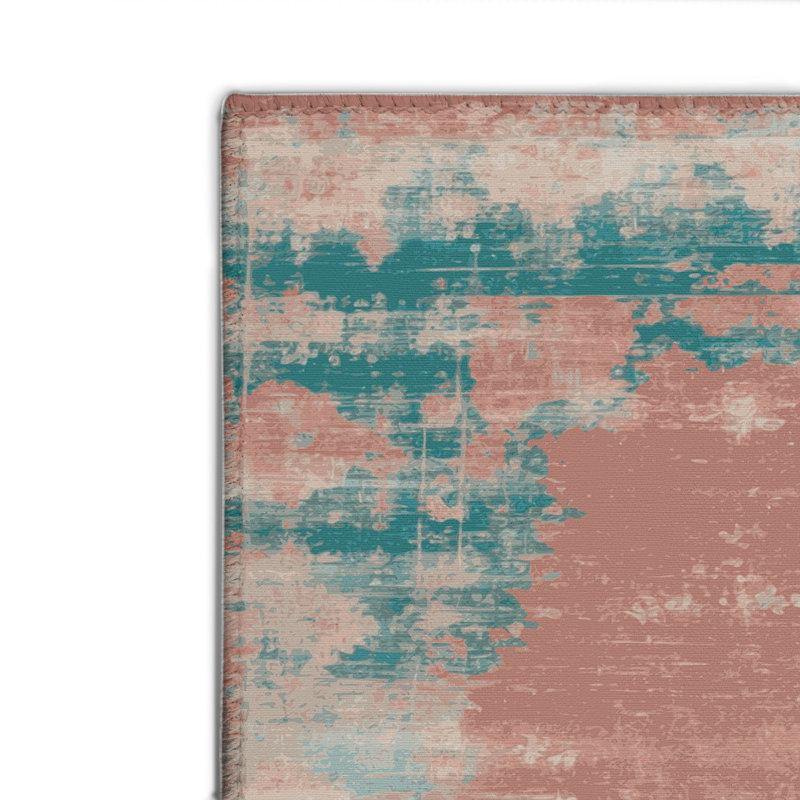 Tapis d'intérieur et d'extérieur surteint beige, Rectangulaire 2 pi x 3 pi