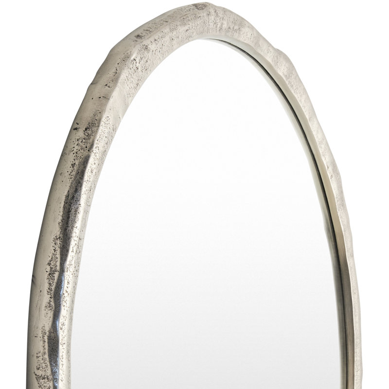 Doly Arenas Accent Mirror, Silver, Aluminum