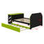 Wood Daybed With Trundle,Desk And USB-118026475