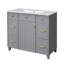 Meuble-lavabo traditionnel de 36 pouces avec lavabo en céramique, solution de rangement durable et peu encombrante-1561790782
