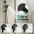 10" Rain Shower Head With Handheld Spray Combo-126816195