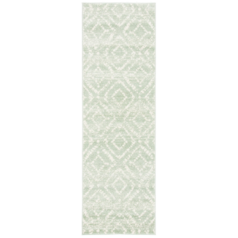 Adirondack Performance Geometric Rug, Runner 2'6" x 8'