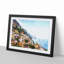 Positano on the Almalfi Coast in Italy - Picture Frame Painting Print on MDF-55601542-55601544