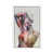 White Floater Framed