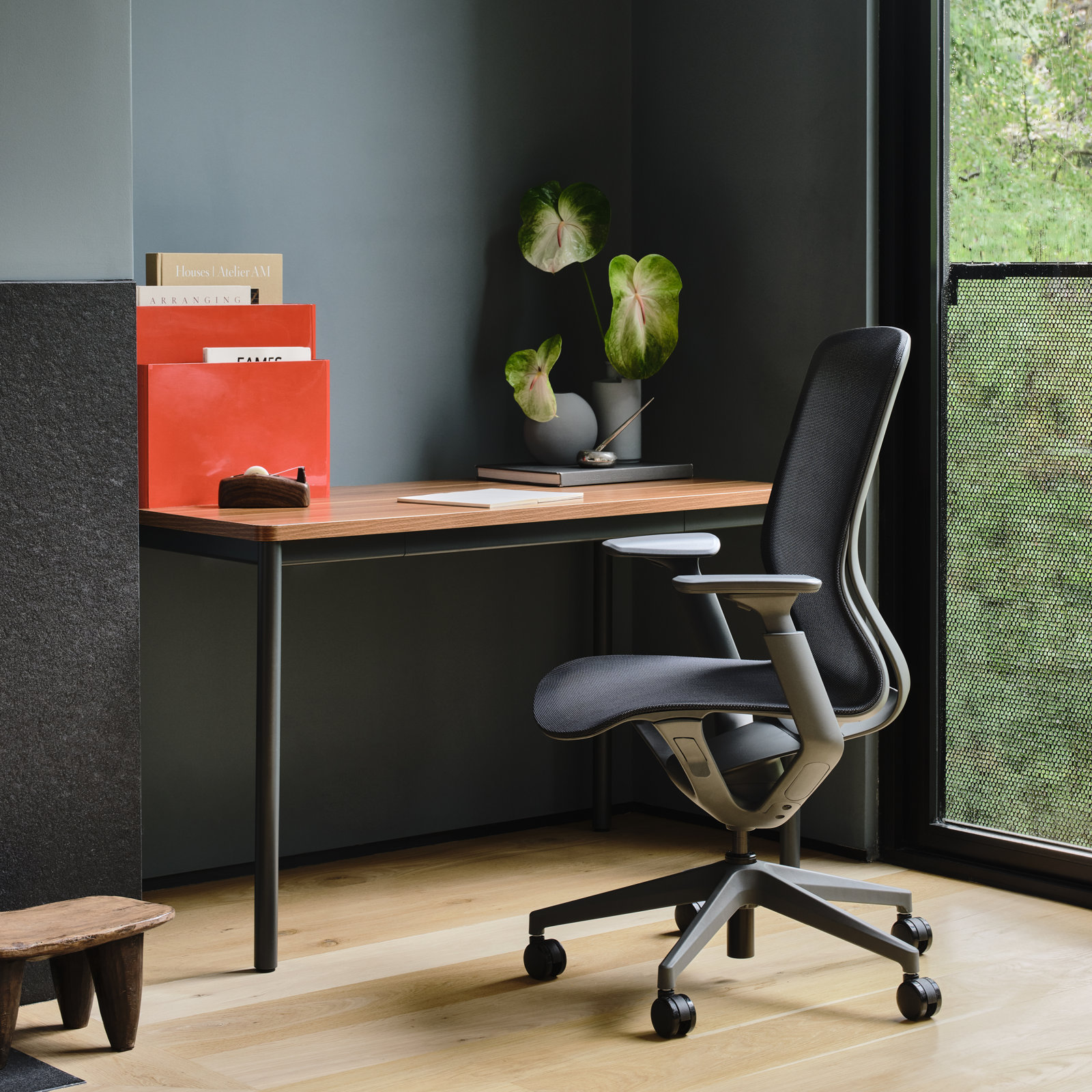 Aire Office Chair with Lumbar Support, Graphene