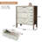 Farmhouse 3-Drawer Dresser-2025167377