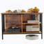 Table basse à plateau relevable avec rangement Farmhouse